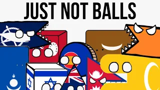 All not balls in countryballs