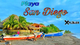 CÓMO es Playa "San Diego" aquí te lo MOSTRAMOS #nicaragua #playas #turismo