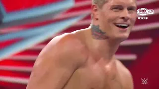 Cody Rhodes vs "Dirty" Dominik Mysterio - WWE Raw 18/09/2023