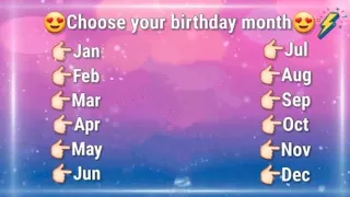 choose your birthday month and get your frock | 12 months and get gift