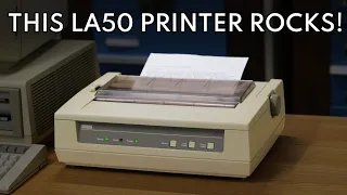 I Love this DEC LA50 Dot-Matrix Printer!