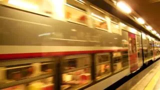 SNCF RER C Z5600 and Z20900 Depart Invalides station