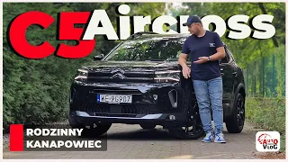 Citroen C5 Aircross TEST 2023 pl | Rodzinny kanapowiec