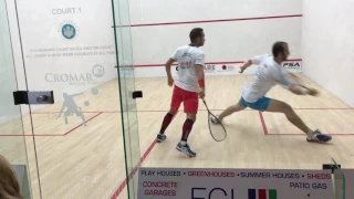 Squash - 2016 Simon Rösner vs Grégoire Marche