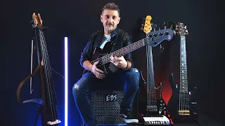 Andrea Manzo playing bass cover "Aprieta" Composed by : Vincen Garcia   Full Video