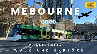 Melbourne CBD city Walk 4K |Melbourne Walk 2024
