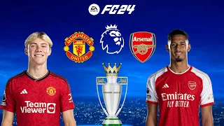 FC 24 | Manchester United vs Arsenal - Premier League English 23/24 Season - PS5™ Full Gameplay