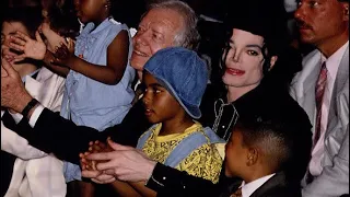 Michael Jackson - Atlanta Child Immunization Drive with Jimmy Carter (May 5, 1993)