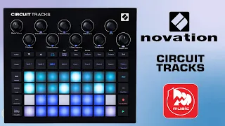 [Eng Sub] NOVATION CIRCUIT TRACKS standalone groovepad and midi controller