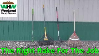 What Is The Best Yard Rake For Your Clean Up Needs? | Weekend Handy Woman