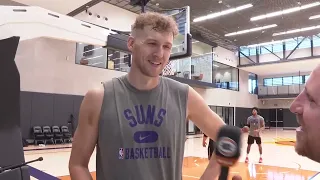 Jock Landale Speaks Ahead Of Playing Adelaide (NBLxNBA, 2022)