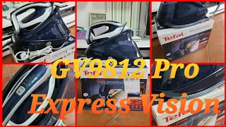 Tefal Dampfbügelstation GV9812 Pro Express Vision. Паровой генератор, распаковка, тест, мнение. Test