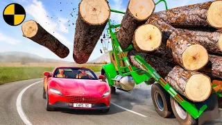 Supercar Fails & High-Speed Car Crashes #3 😱 BeamNG.Drive