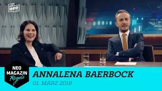 Heute zu Gast: Annalena Baerbock | NEO MAGAZIN ROYALE mit Jan Böhmermann - ZDFneo