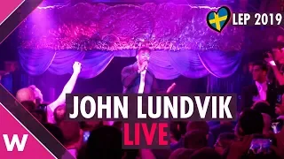 John Lundvik "Too Late for Love" (Sweden 2019) LIVE @ London Eurovision Party 2019