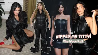 $750 of Kylie Jenner's Clothes on a REALISTIC Body! *not a skinny girl*