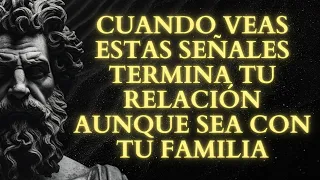 13 SEÑALES de que DEBERÍAS TERMINAR CUALQUIER CONTACTO incluso si es tu familia o amigo | Estoicismo