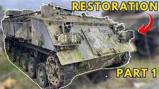 How to Fully Restore a Military Armoured Personnel Carrier (Part 1 Of 2)