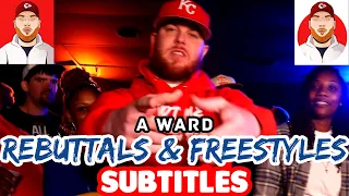 A Ward's Best Rebuttals And Freestyles SUBTITLES | Masked Inasense