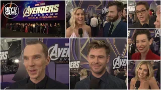 Avengers: Endgame World Premiere Cast Interviews