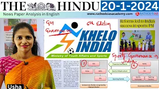 20-1-2024 | The Hindu Newspaper Analysis in English | #upsc #IAS #currentaffairs #editorialanalysis