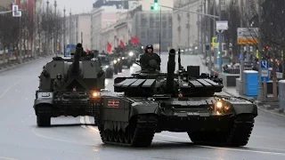General rehearsal for 2017 Moscow Victory Day Parade