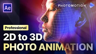 2D to 3D Face Animation in After Effects [TUTORIAL] | Photomotion X Series