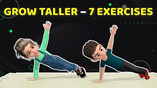 7 EXERCISES TO GROW TALLER – KIDS WORKOUT