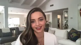 A virtual visit with our partner Miranda Kerr