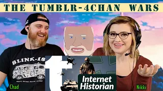 Hat Guy & Nikki React to Internet Historian - The Tumblr-4chan Wars