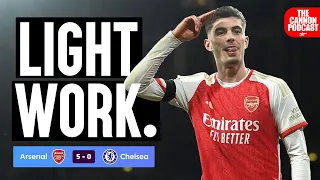 Arsenal SMASH Chelsea to stay TOP. | The Cannon Podcast