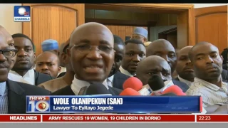 News@10: Court Of Appeal Withdraws From Ondo PDP Case 01/11/16 Pt. 2