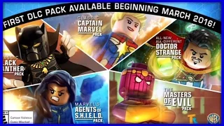 LEGO MARVEL AVENGERS - DLC SEASON PASS! DOCTOR STRANGE! CAPTAIN MARVEL!