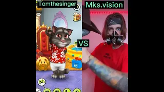Mks.vision VS Tom The Singer Who Is Best ? 🤣 👌 #shorts