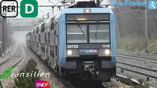 RER D : Du Z20500 IDFM hybride train court à Châtelet-les-Halles