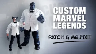 Custom Marvel Legends Patch & Mr.Fixit - Wolverine & Grey Hulk