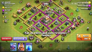 Th7 mass dragon 3 star attack strategy without cc troops