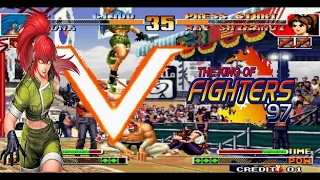 TEAM Leona THE KING OF FIGHTERS 97 PLUS HACK