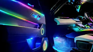 Epic Range Rover Velar Symphony Ambient Light Setup Install | RGB LED Car Interior Ambient Lighting