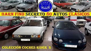 Barn Find 80 autos clásicos en una nave secreta. Familia Rider´s. #barnfind #classiccars