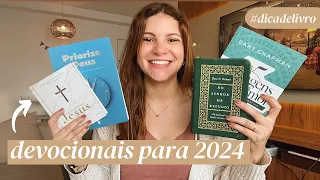 DICA DE DEVOCIONAIS PARA 2024 | Review de Livros Devocionais