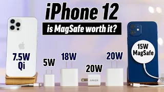 iPhone 12/Pro Ultimate 0-100% Charger Test with MagSafe!