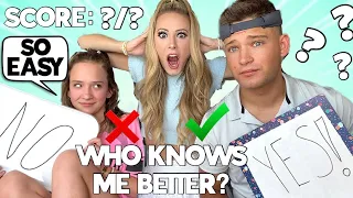 WHO KNOWS ME BETTER?! KALLI VS DAN 😱🫣 *MUST SEE*