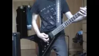 Majesty - Rulers Of The World (Rhythm guitar cover by Adam Langr)