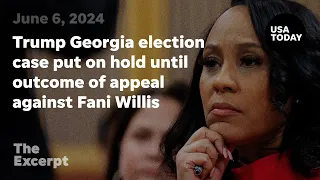 Trump Georgia election case put on hold until outcome of appeal against Fani Willis | The Excerpt