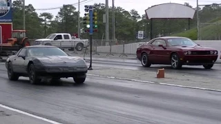 Quick Corvette C4 vs Challenger R/T, Cobalt SS + Single Run