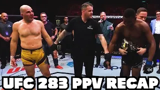 Brazilian Fans Were Awful, Glover Teixeira Retires, New Champions | UFC 283 Recap