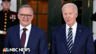 Watch: Biden holds news conference with Australian prime minister | NBC News