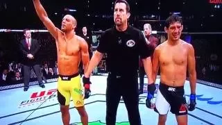 Edson Barboza x Gilbert Melendez momento da luta dia 23/07/2016