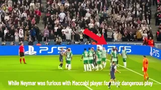 SPORTS: Messi and Neymar protecting Mbappe vs Maccabi Haifa players